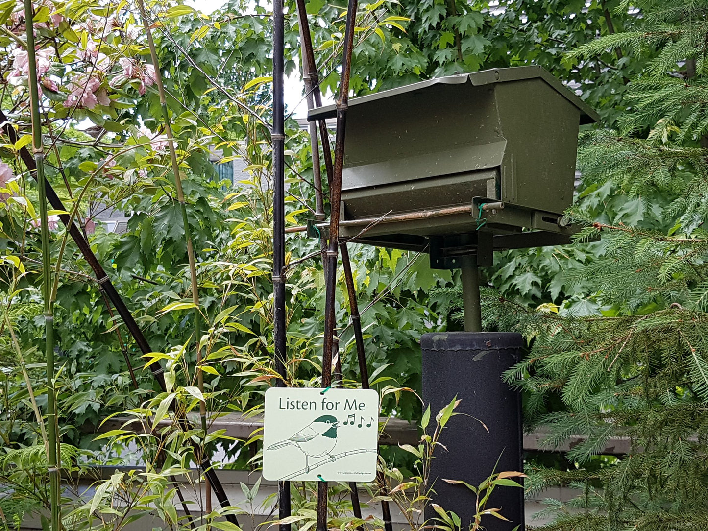 6 Attachable Sensory Garden Signs
